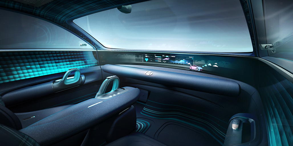 The interior of the IONIQ brand concept cars