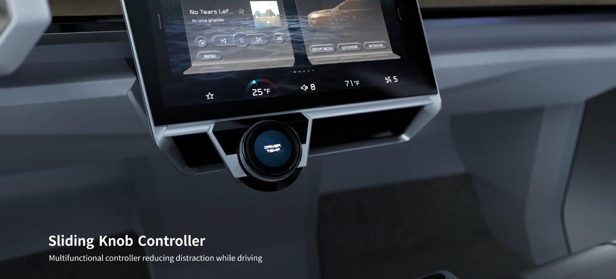 엠빅스의 슬라이딩 타입 노브 컨트롤러