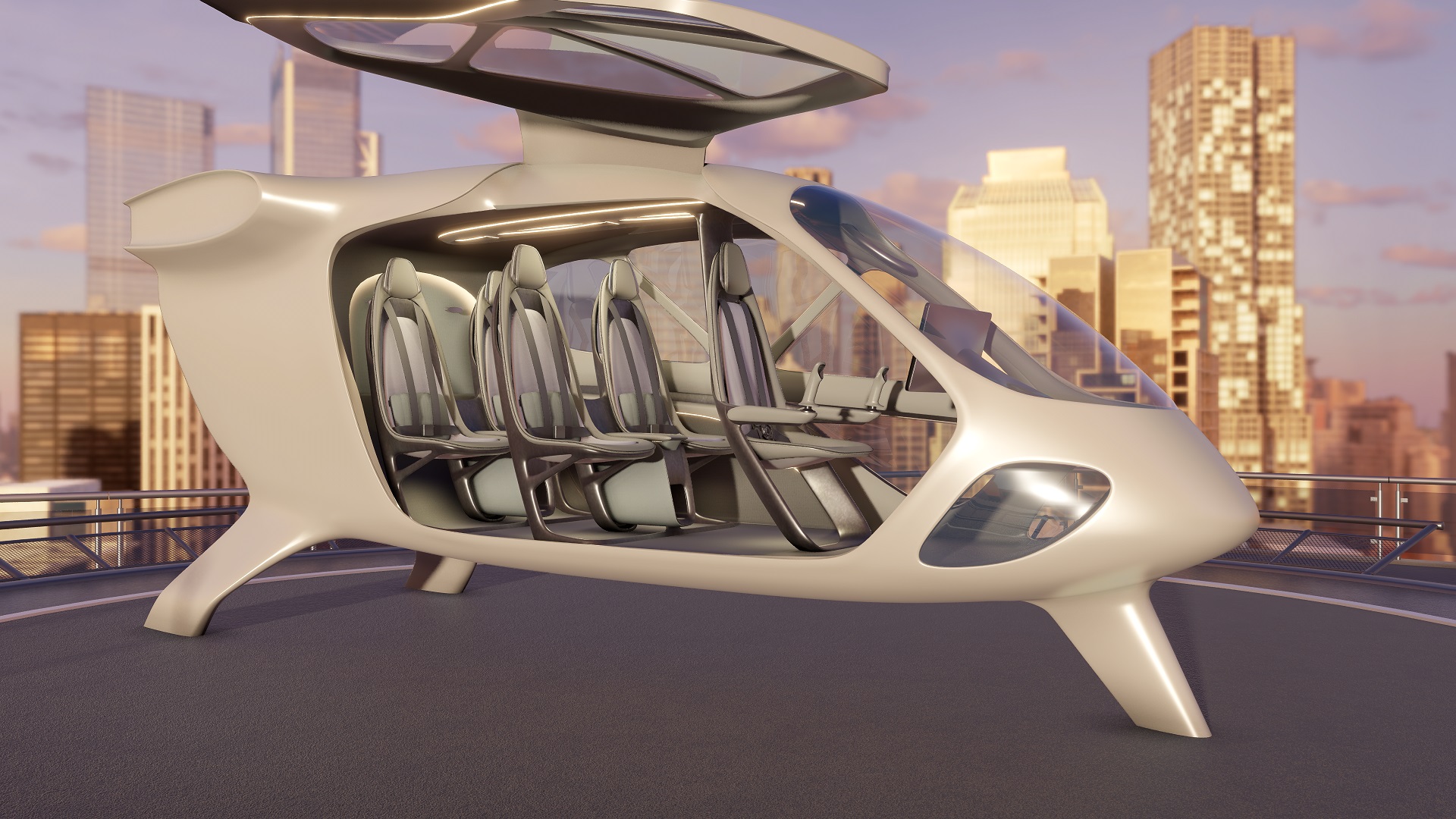 Hyundai Motor Group’s Supernal Unveils eVTOL Vehicle Cabin Concept at 2022 Farnborough International Airshow