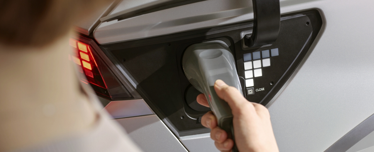 아이오닉 5 충전 모습