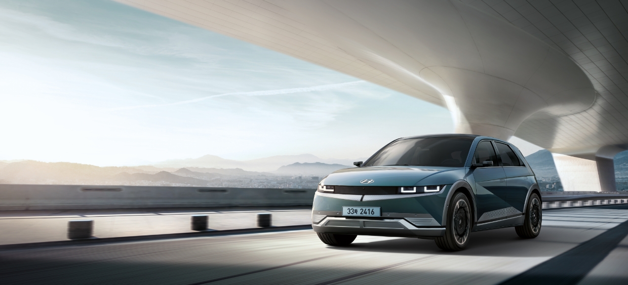 아이오닉 5 주행 모습