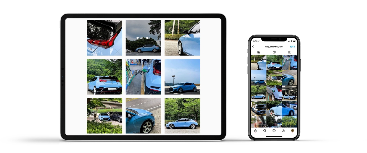 인스타그래머 이진영 씨의 인스타그램 이미지 모음