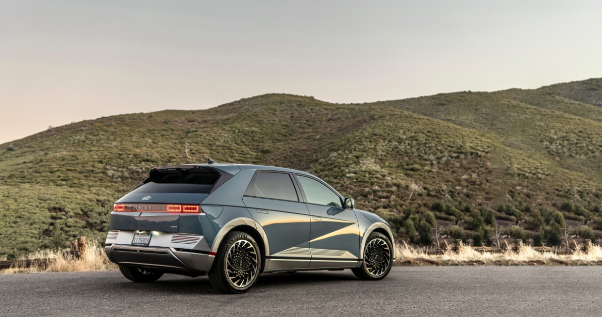 현대자동차 아이오닉 5의 뒷모습