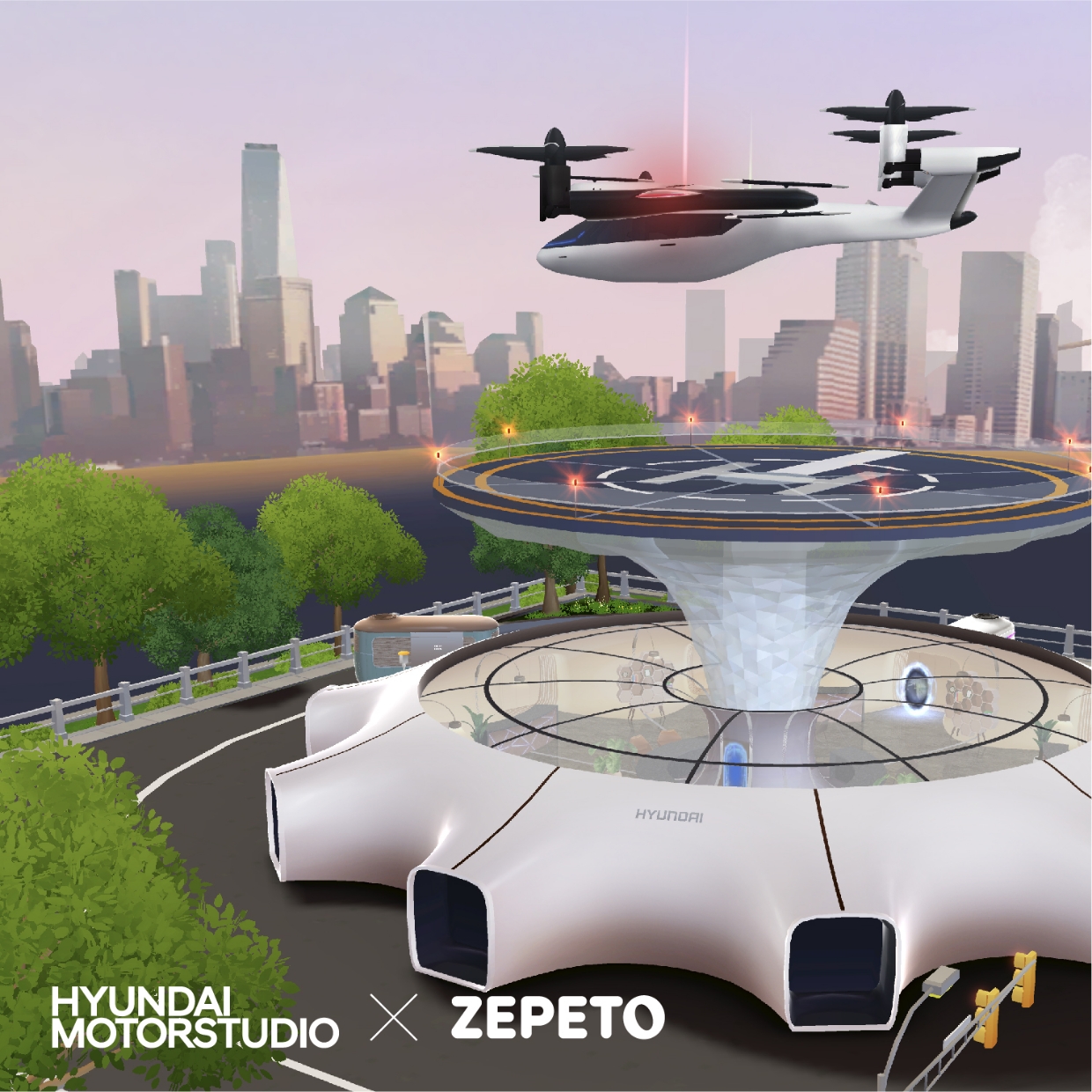 Hyundai Motor Company’s future mobility vision in the metaverse platform ZEPETO