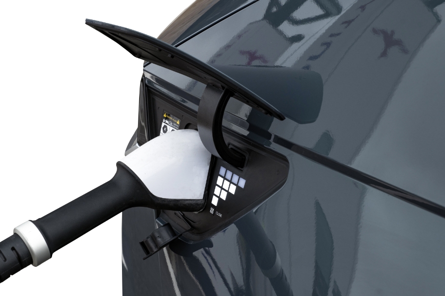 현대자동차 아이오닉 5의 충전 모습