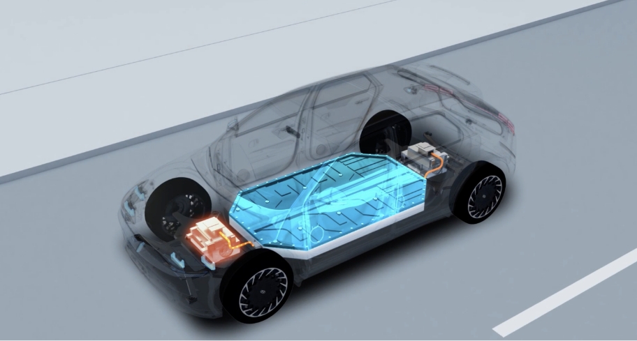 Graphics expressing regenerative braking