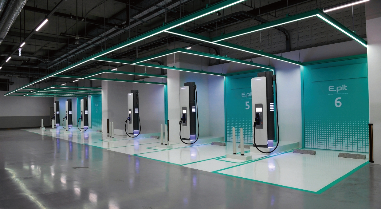 E-pit 충전소 전경