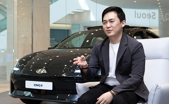 Dae-Jun Park, manager of Hyundai Motor's domestic marketing team, who planned the IONIQ 6 Seoul