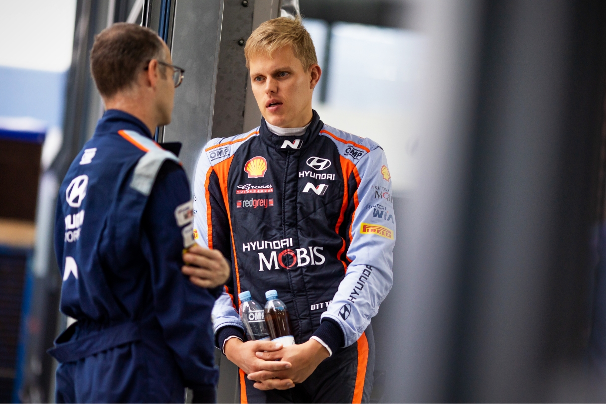Hyundai World Rally Team Driver Ott Tanak