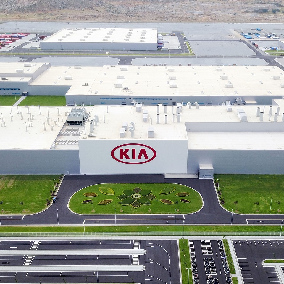 Kia Motors officially opens new India production facility