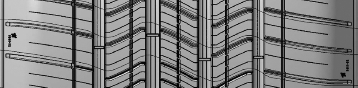 Tire patterns and grooves applied to the IONIQ 5