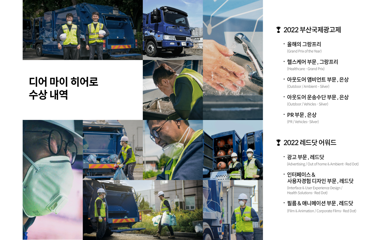 디어 마이 히어로 수상 내역