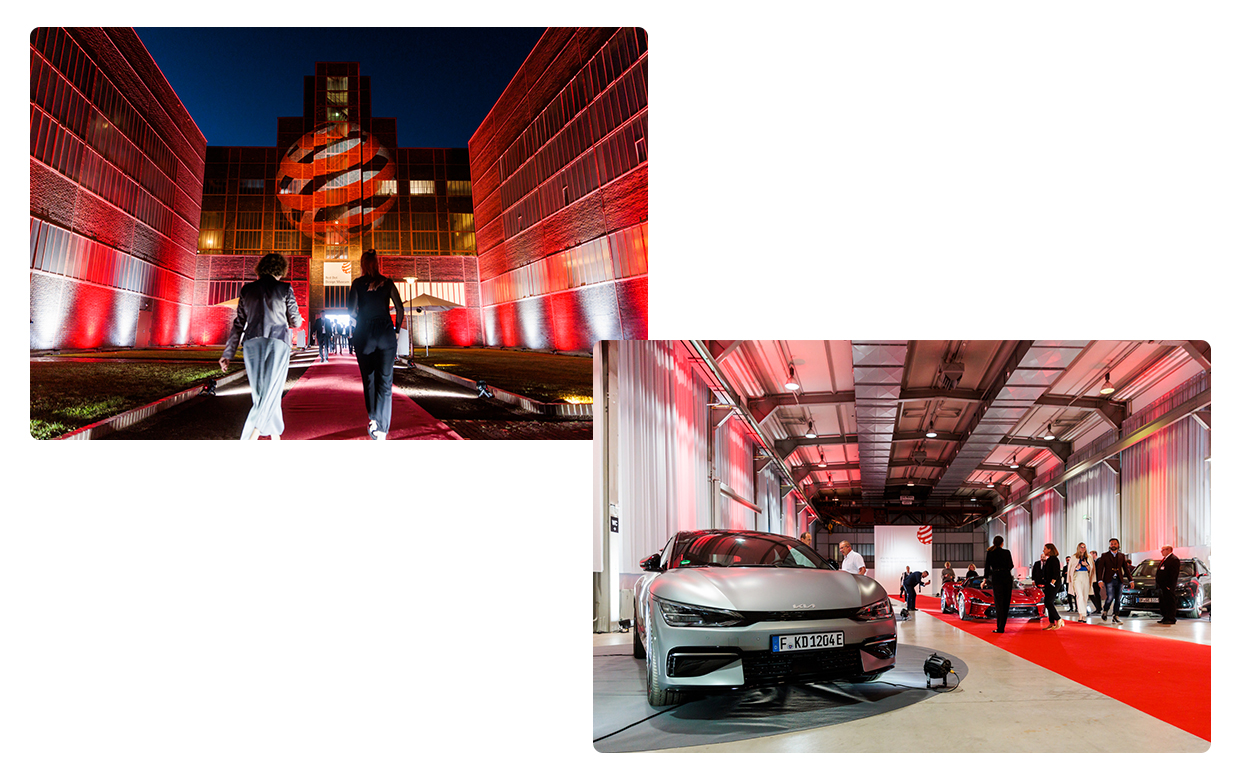 독일 레드닷 어워드 행사장의 모습