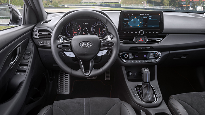 현대차 i30 N의 콕핏