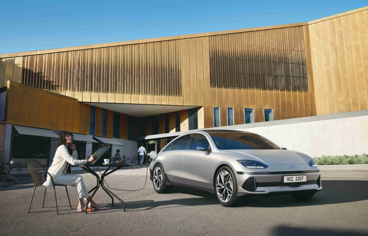 External power supply of Hyundai IONIQ 6