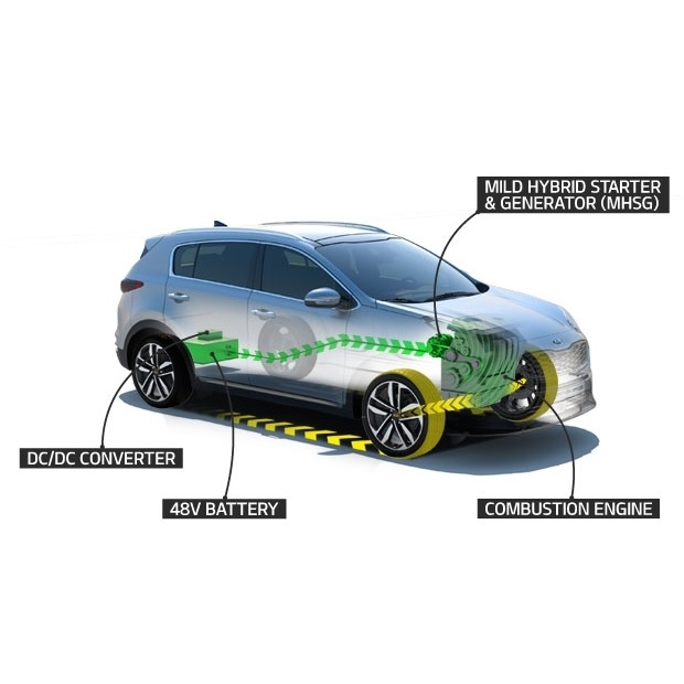 Kia To Launch New Diesel 48V Mild hybrid Powertrain In 2018 kia-to-launch-new-diesel-48v-mild-hybrid-powertrain-in-2018