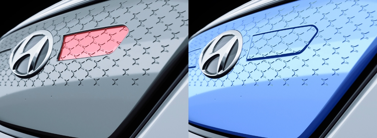 액티브 에어 플랩 모습