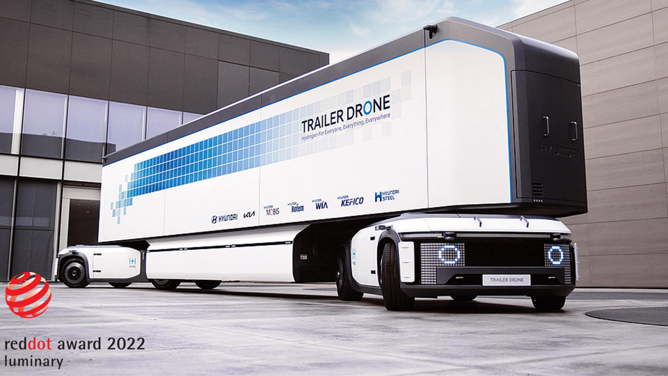 Hyundai Motor Wins Its First ‘Luminary’ Honor for Trailer Drone at Red Dot Award: Design Concept 2022-main