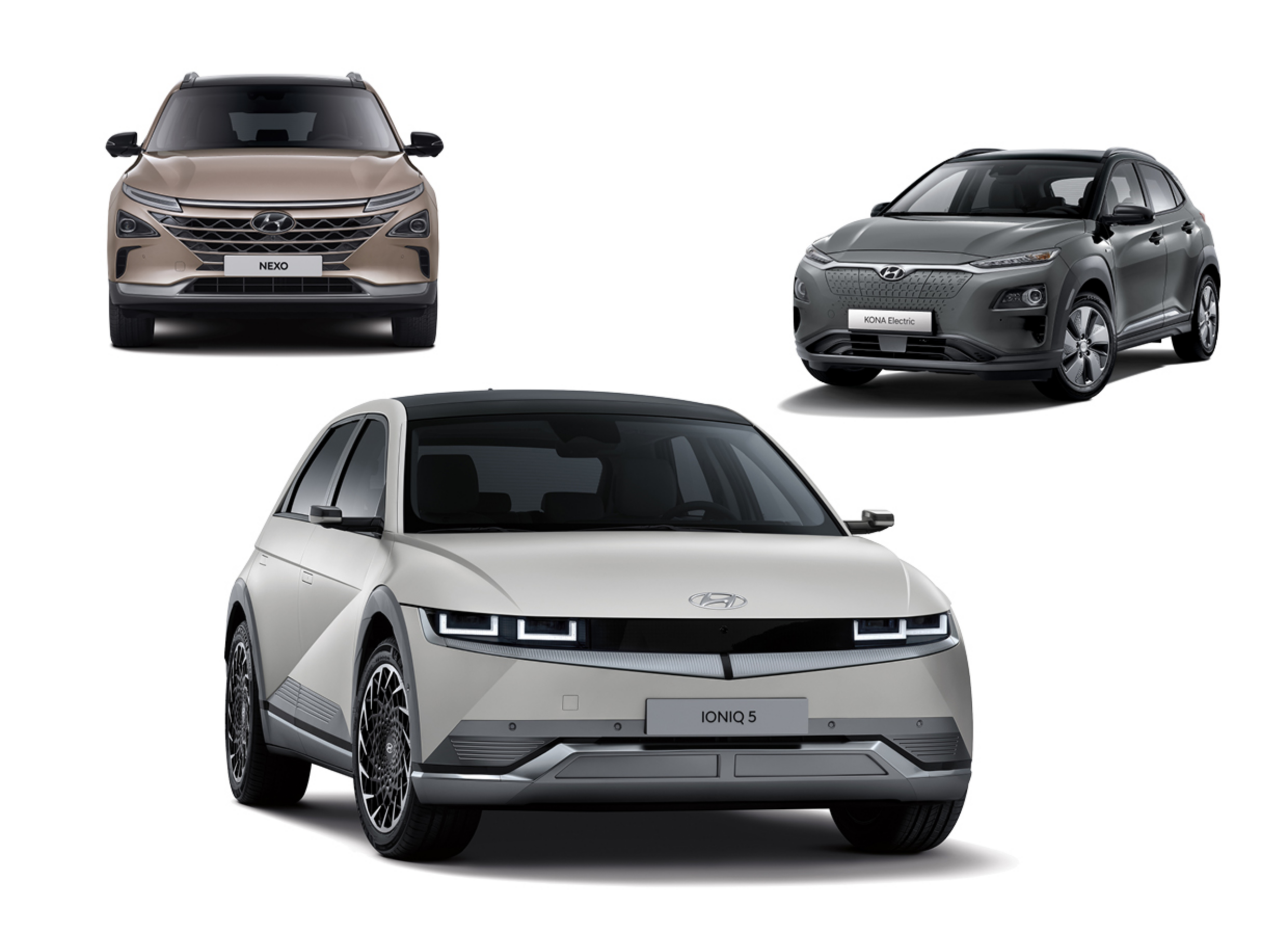 워즈오토 10대 엔진에 선정된 현대차의 친환경 모델들의 모습