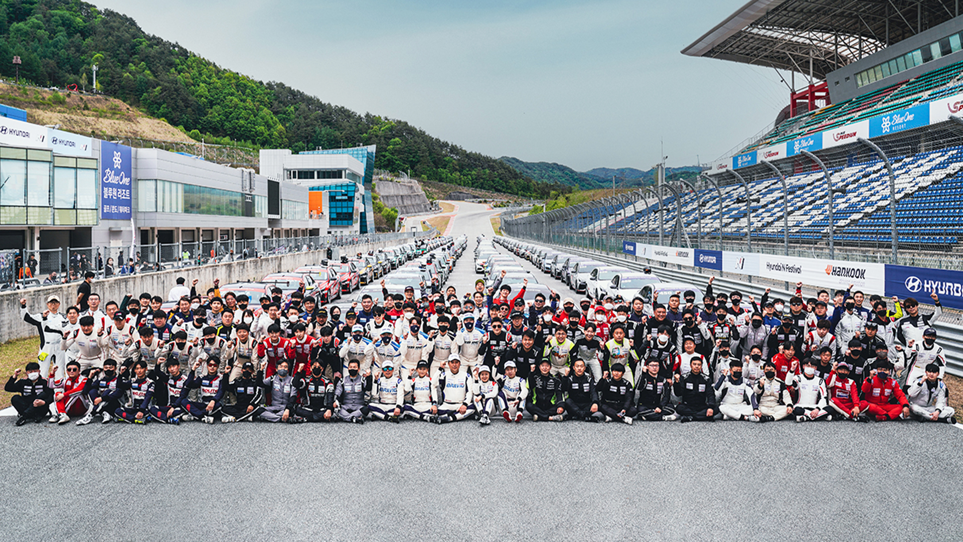 People at Hyundai N Festival