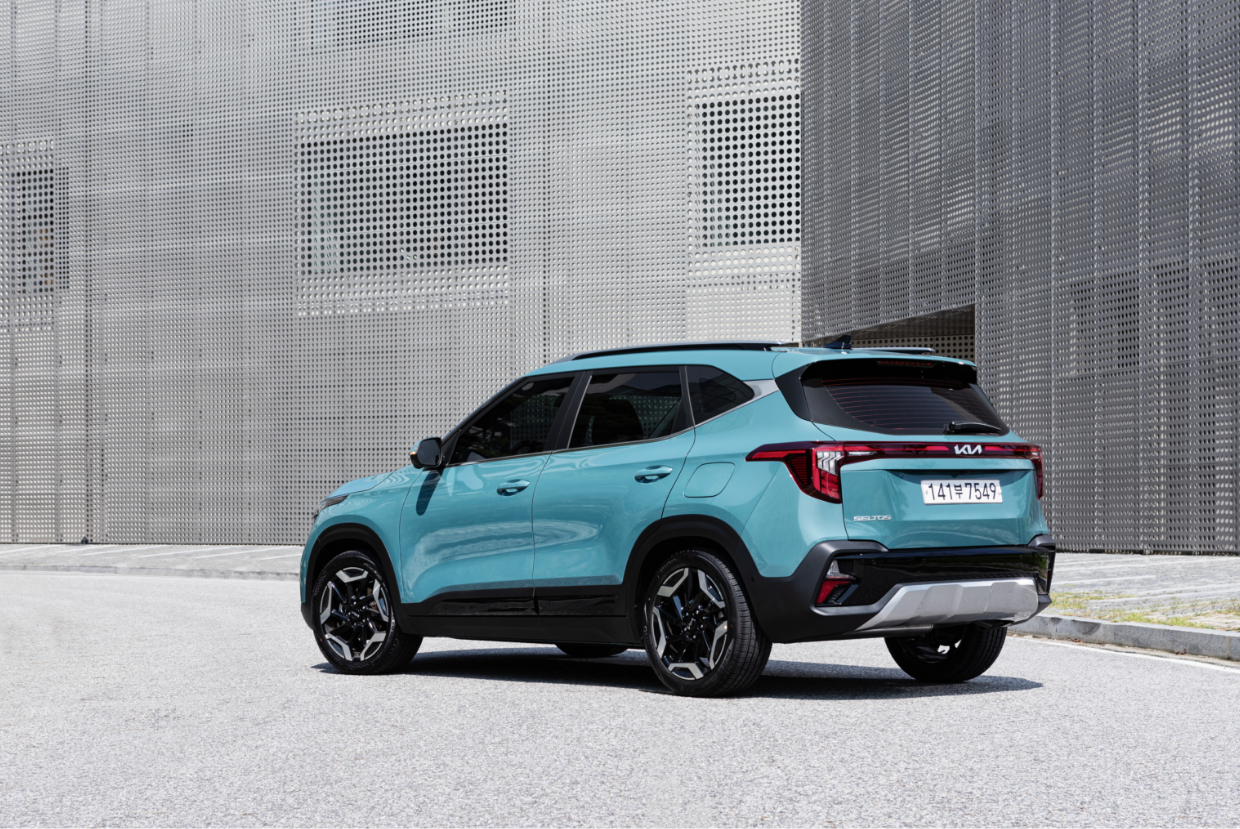 Back view of Kia The New Seltos