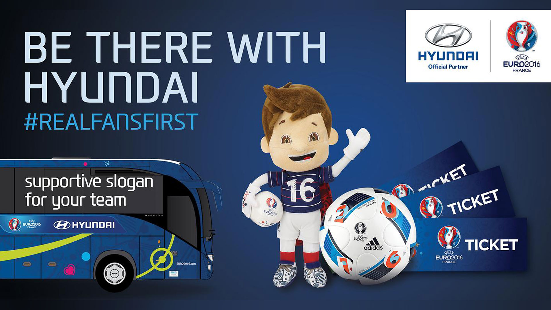 Hyundai Motor Runs ‘Be There With Hyundai’ Slogan Campaign for UEFA