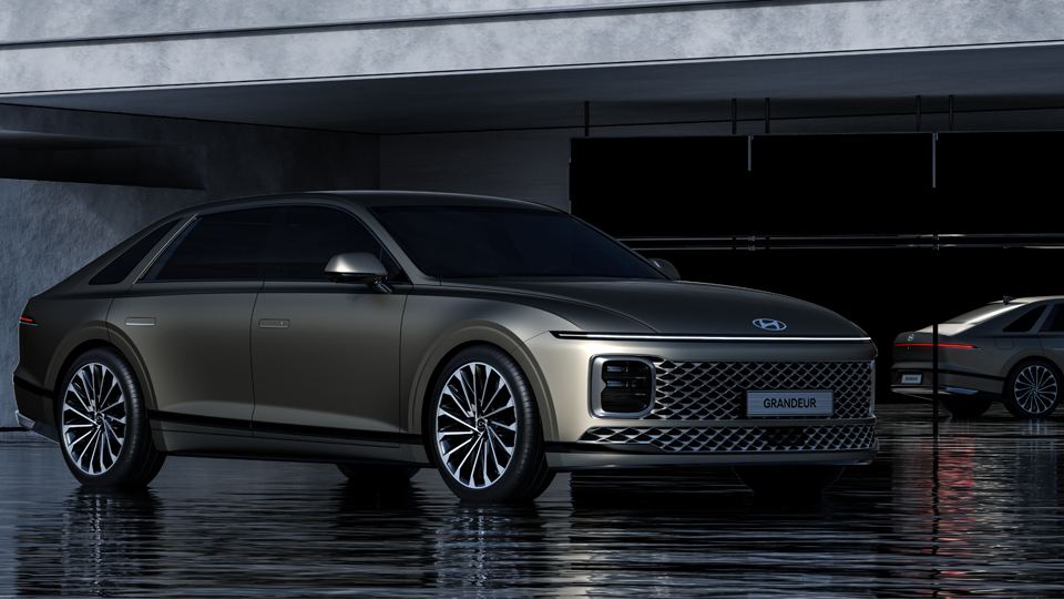 Hyundai Motor Unveils All-New Design for 7th-Generation Grandeur Flagship Sedan-main