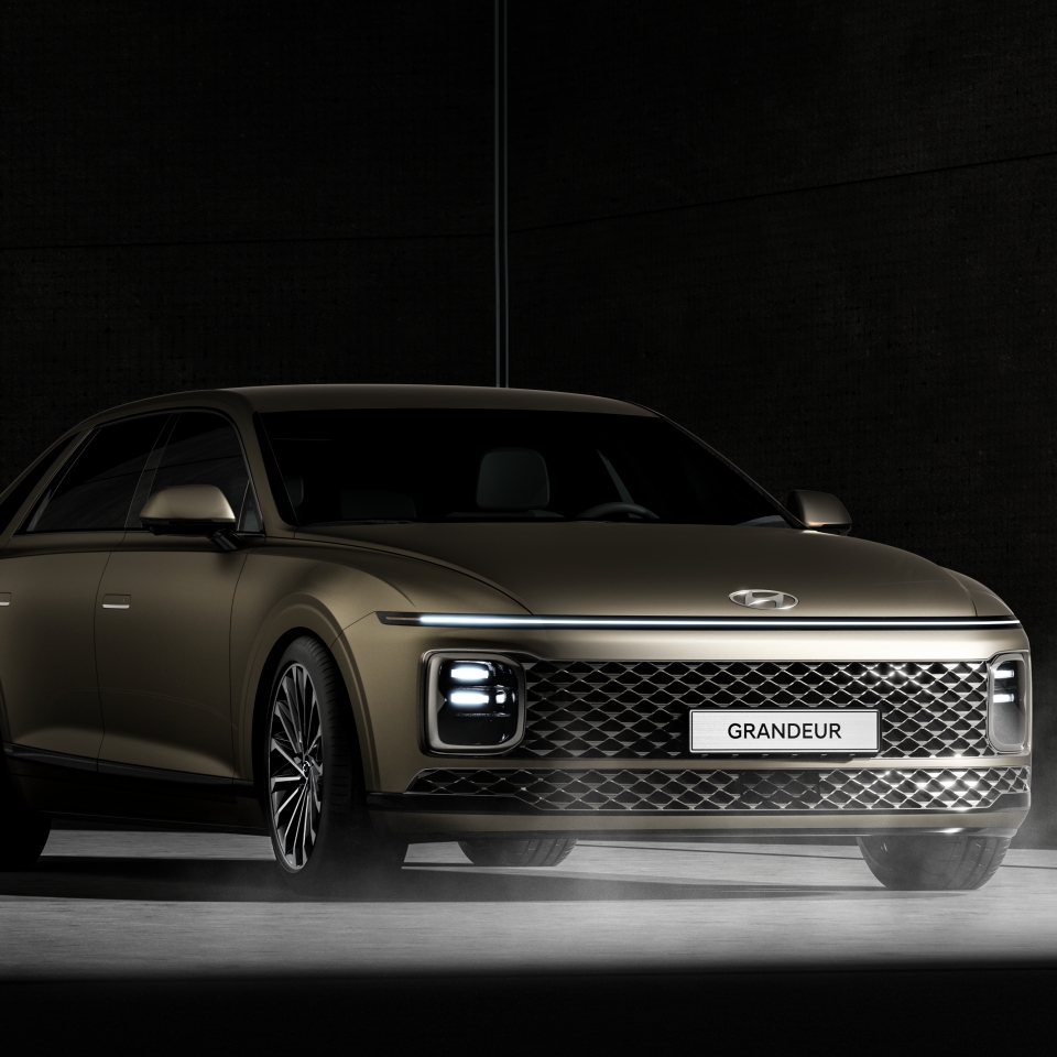 디 올 뉴 그랜저 전측면부