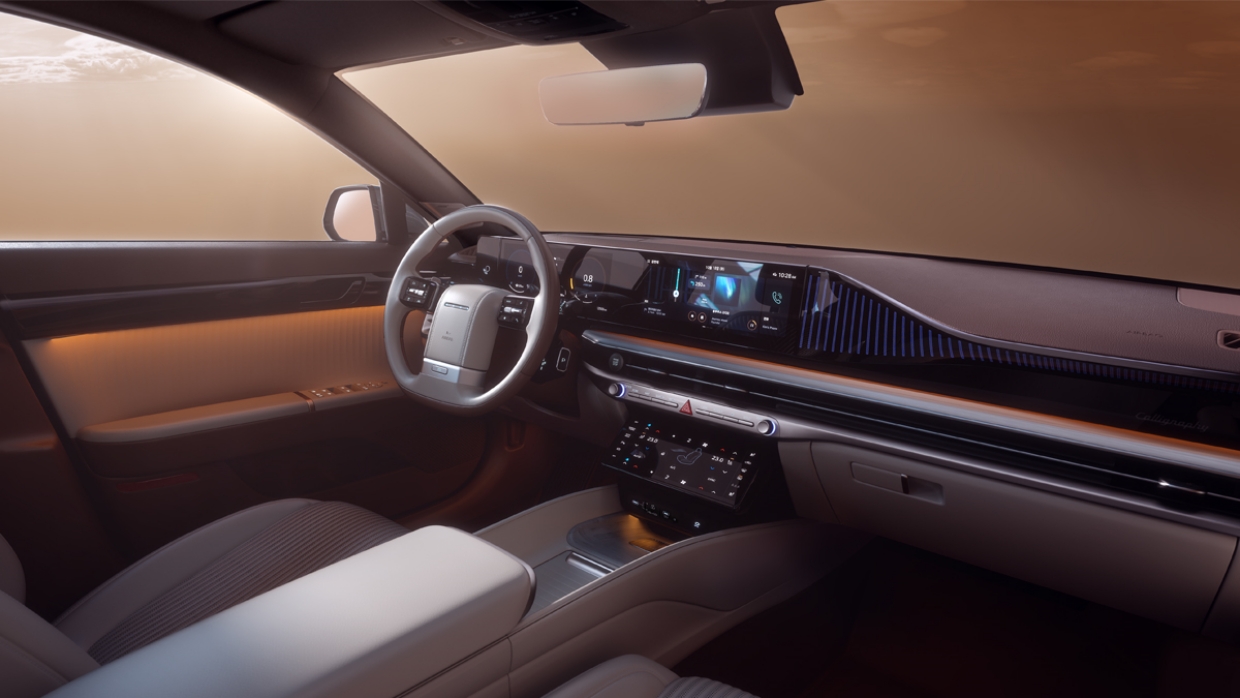 디 올 뉴 그랜저 실내공간