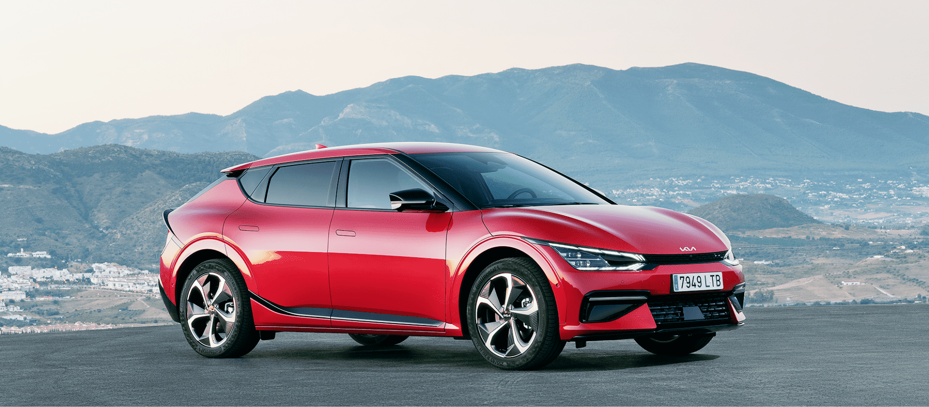 기아 EV6 전측면