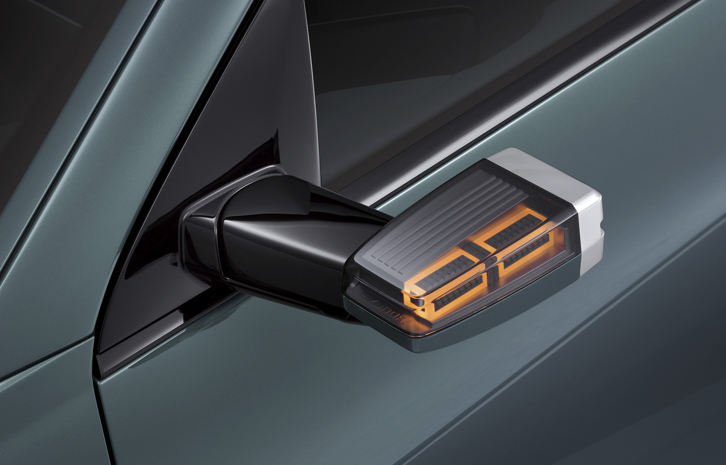 현대 아이오닉 5의 디지털 사이드 미러