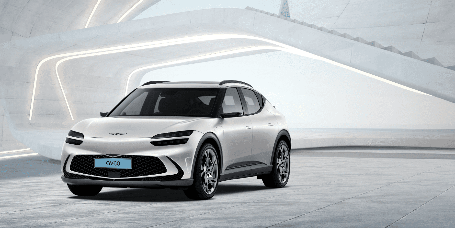 제네시스 GV60 전측면