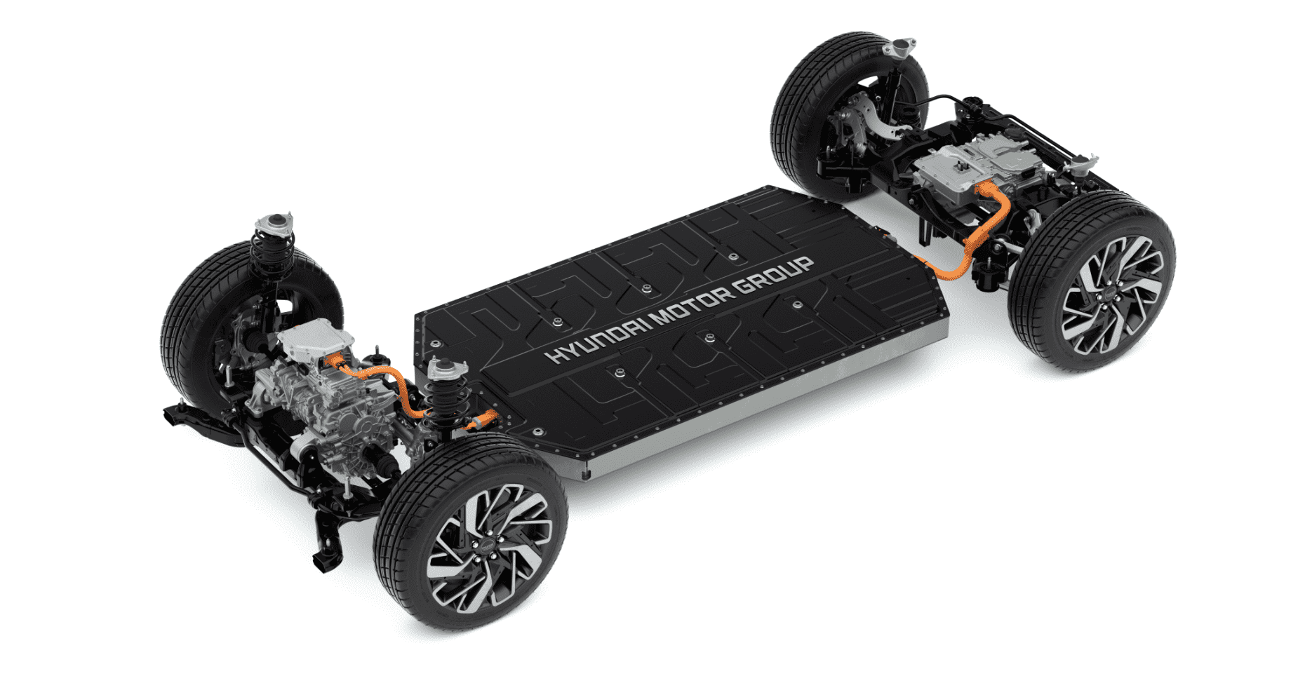 EV6 GT의 플랫폼인 E-GMP의 모습