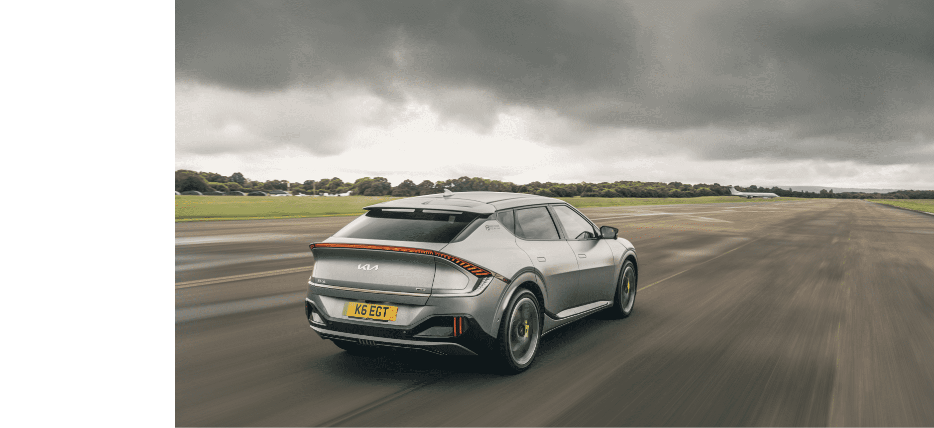 EV6 GT가 주행하는 모습