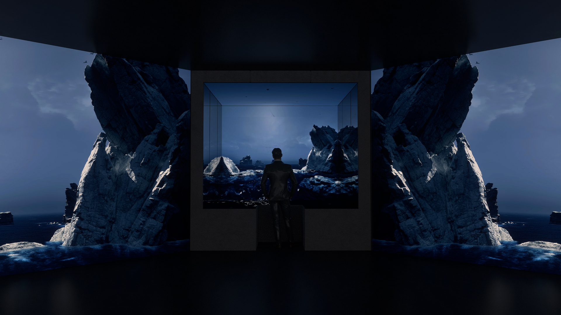 기아 오퍼짓 유나이티드 특별전을 보고 있는 모습