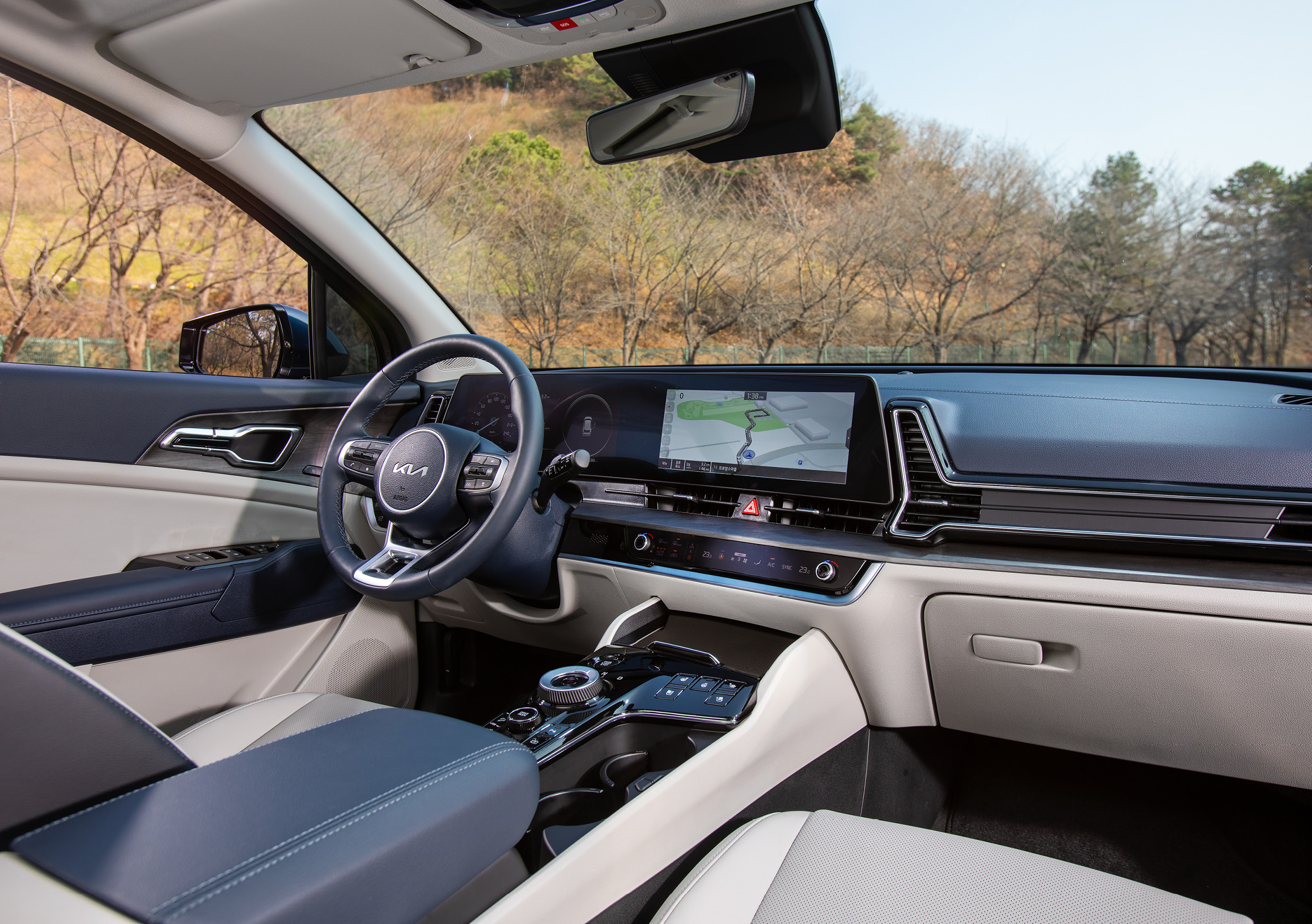 스포티지 LPi의 실내 모습 이미지