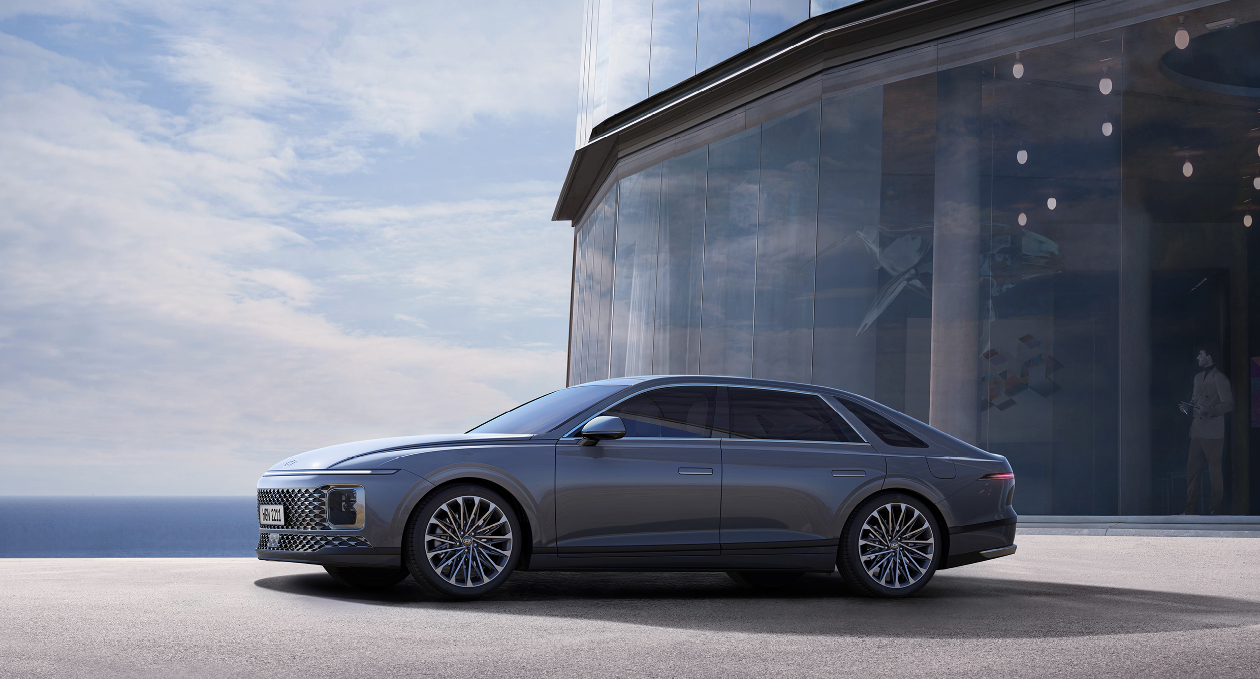 그랜저의 측면 이미지