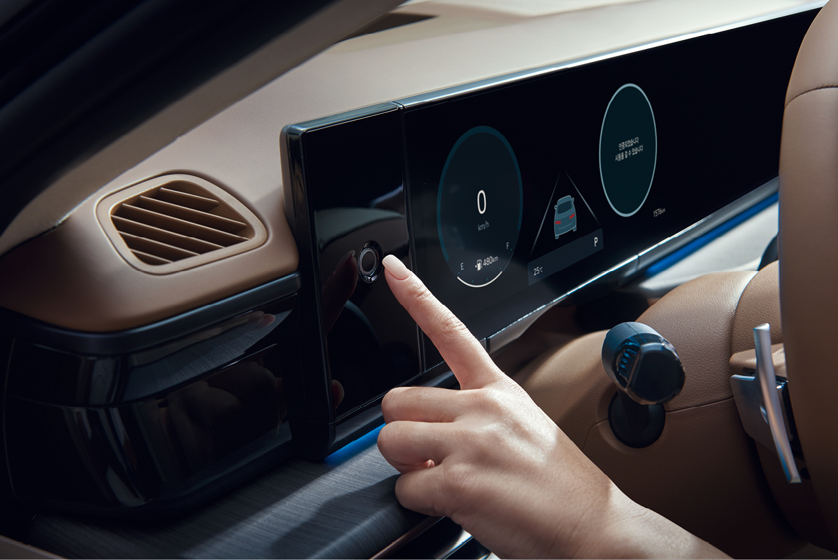 그랜저 클러스터 이미지