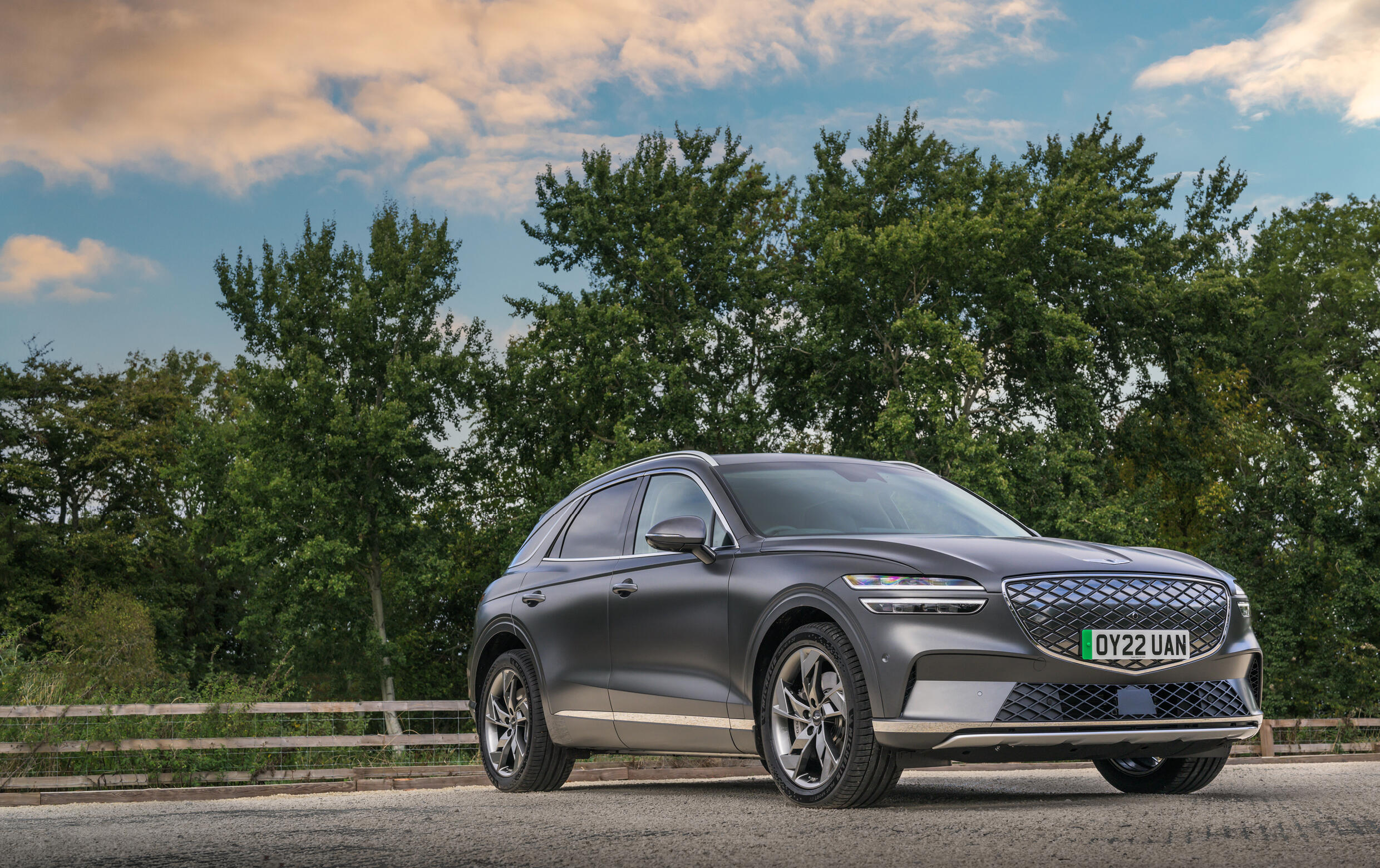 제네시스 GV70 전동화모델의 모습