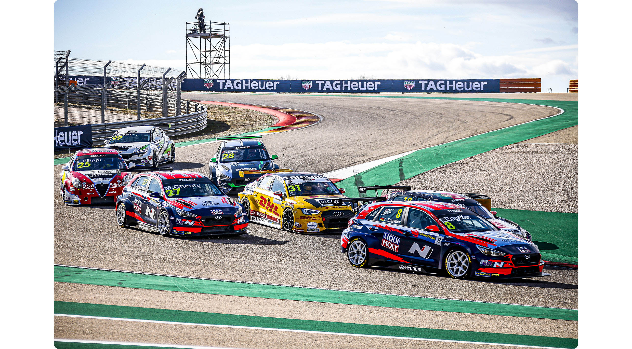 투어링카의 경기 모습