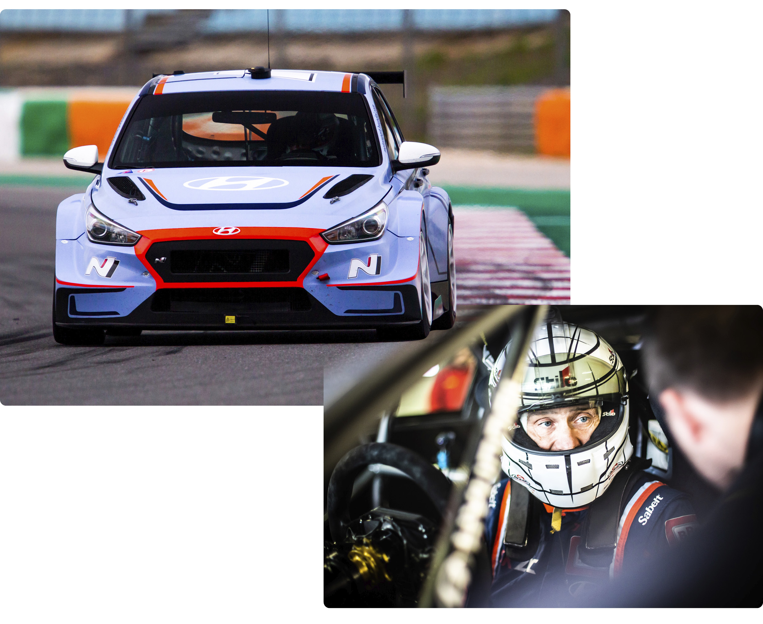 i30 N TCR과 가브리엘 타퀴니 선수