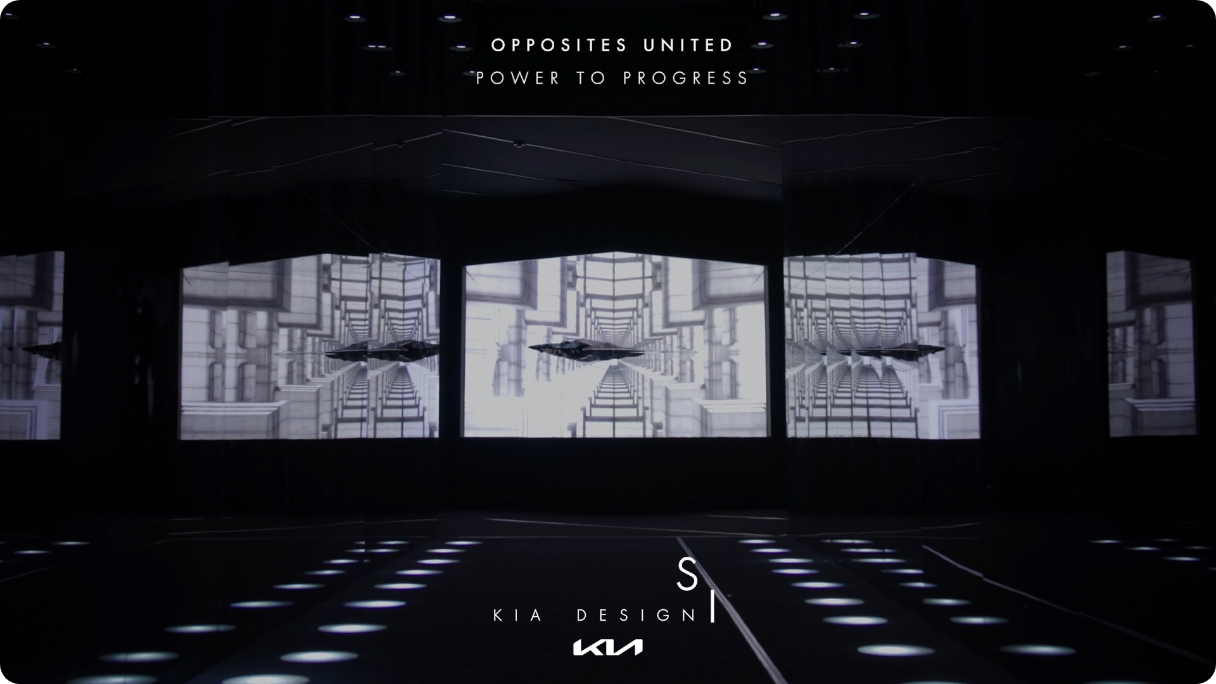 A work with the theme of ‘Innovative attempt toward the future’