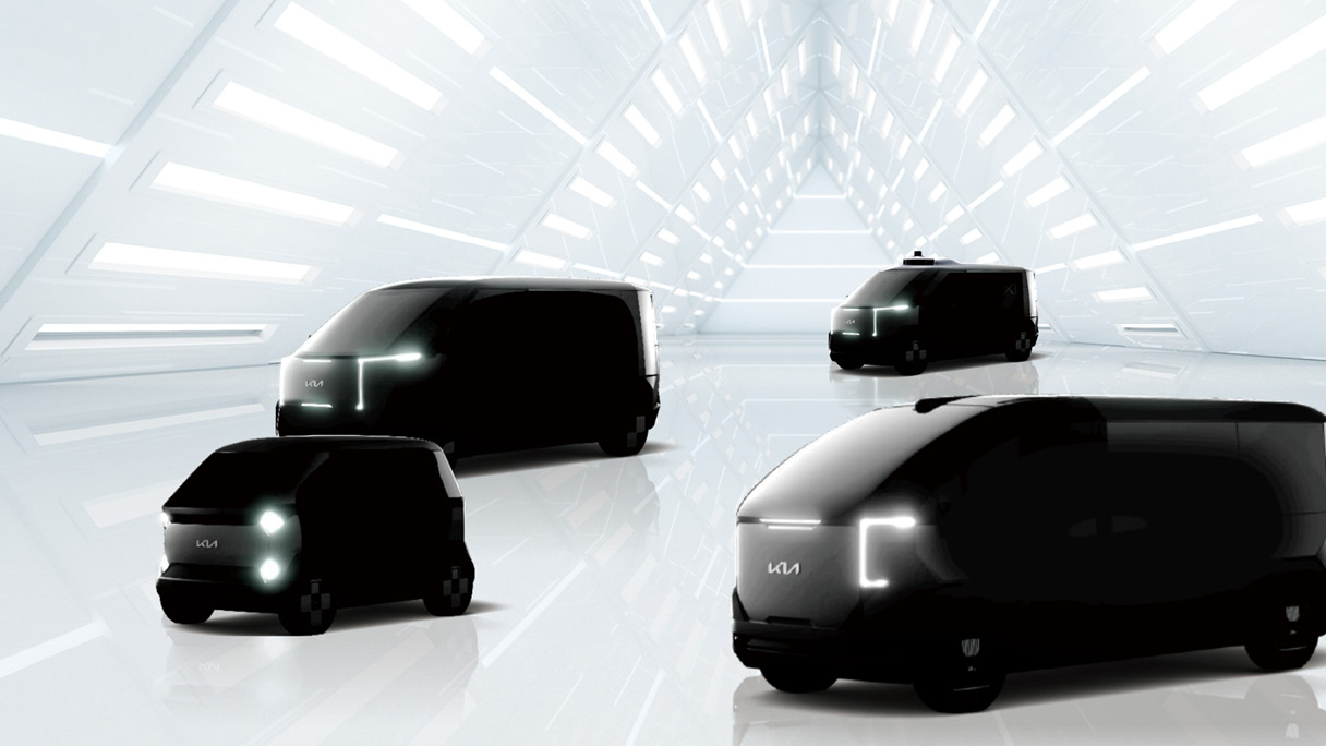 Exclusive PBV model concept applied with Kia's skateboard platform