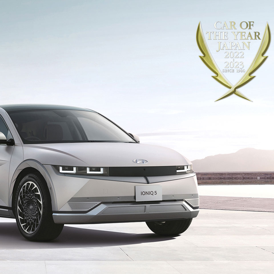 Hyundai IONIQ 5 Wins Japan Import Car of the Year