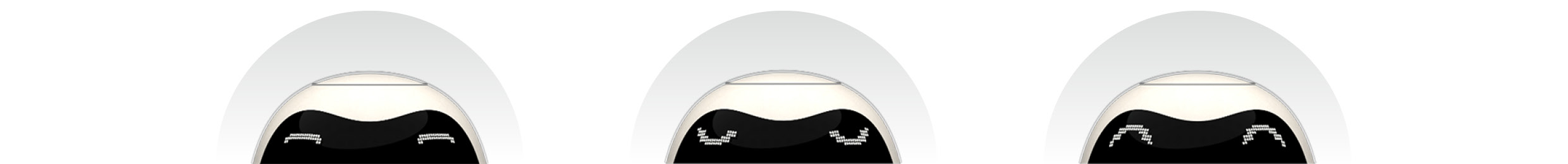 배송 로봇 상단부 LED 화면