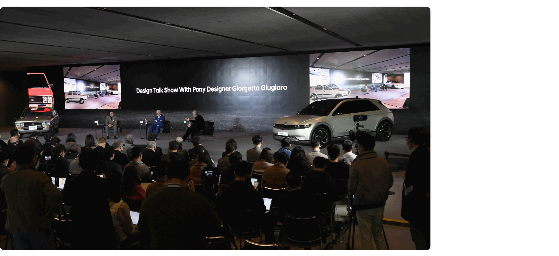The Giugiaro Design Talk Show held at the Hyundai Motor Company Human Resources Development Center