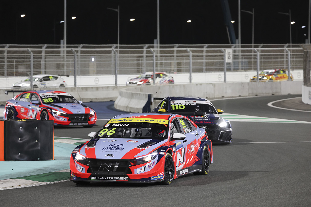 Elantra N TCR in motion
