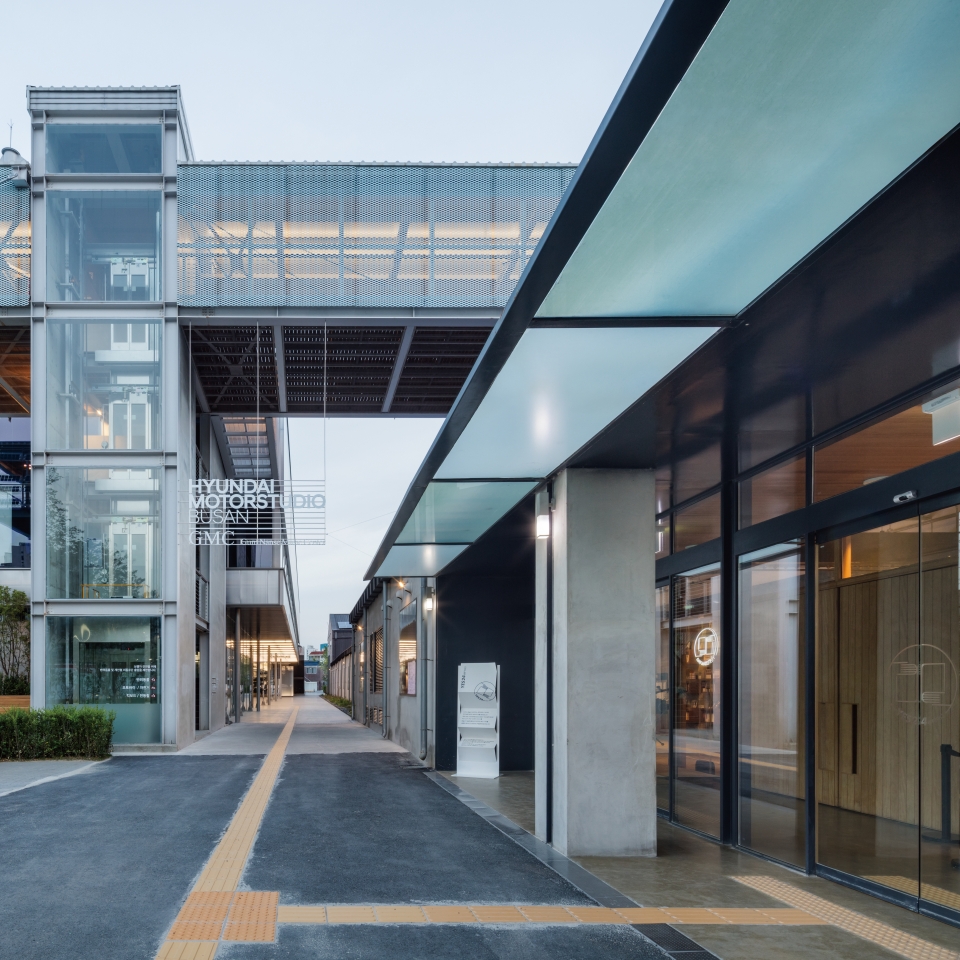 현대 모터스튜디오 부산 전경