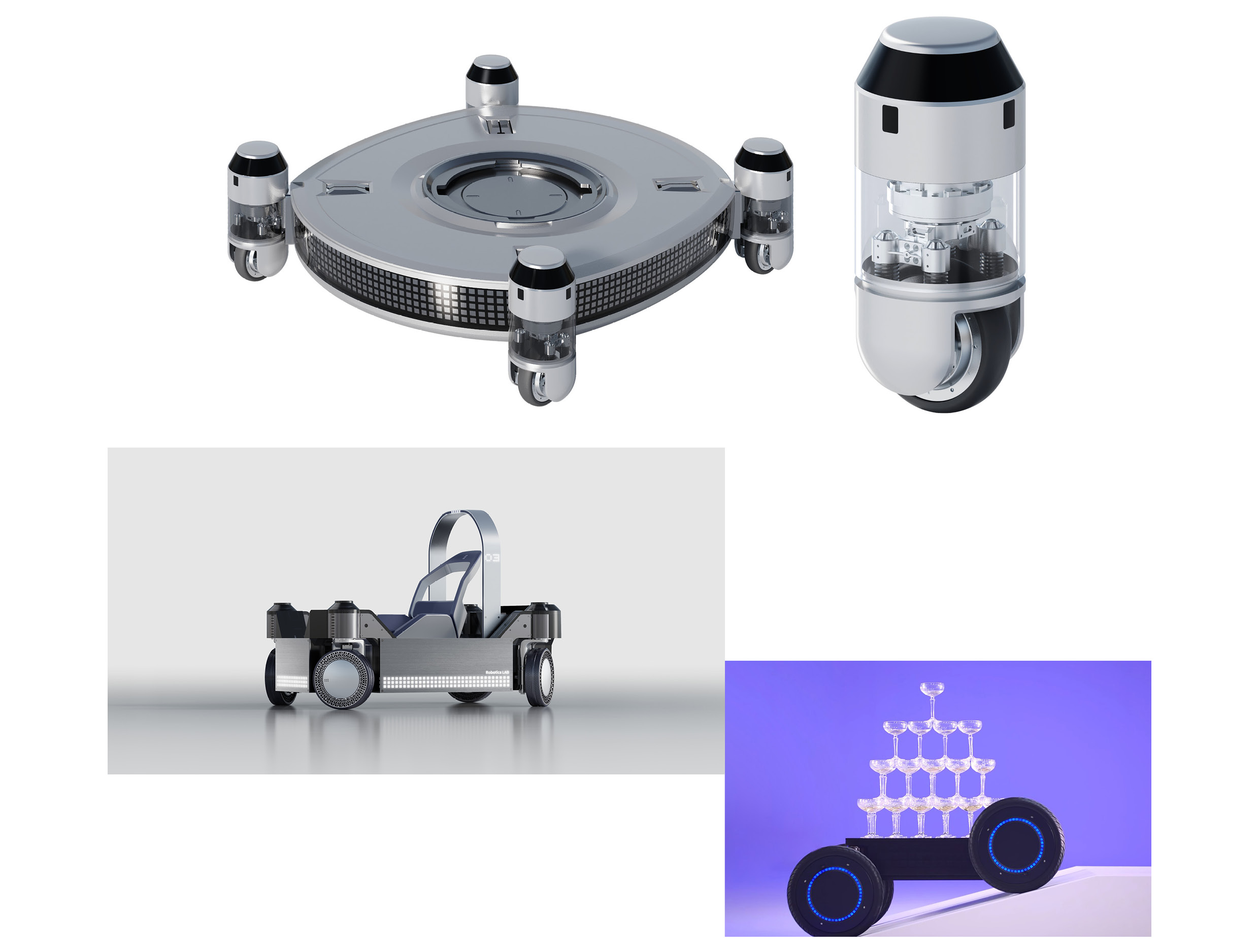 2022 CES에서 소개된 현대차 로보틱스 모빌리티의 모습