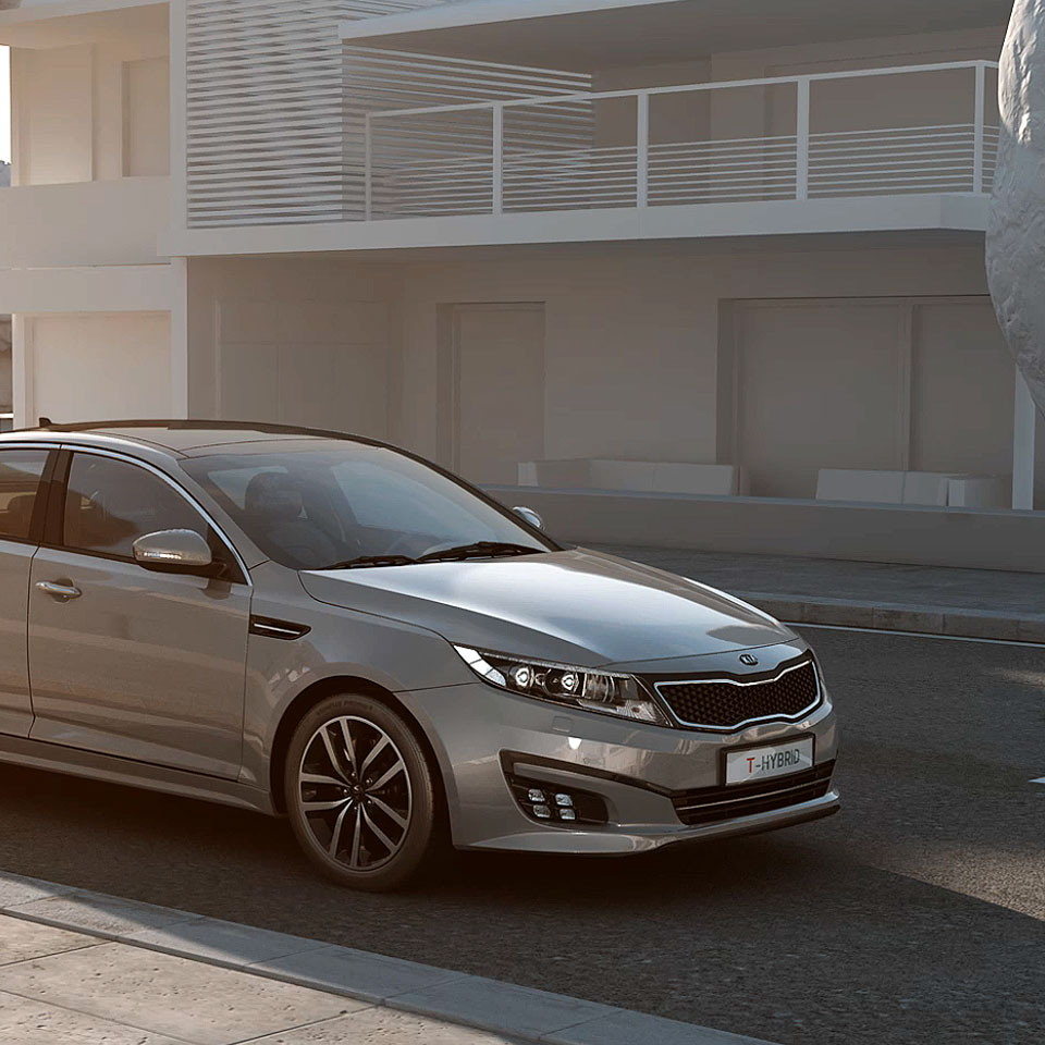 Kia to showcase dieselelectric Kia Optima THybrid at Paris